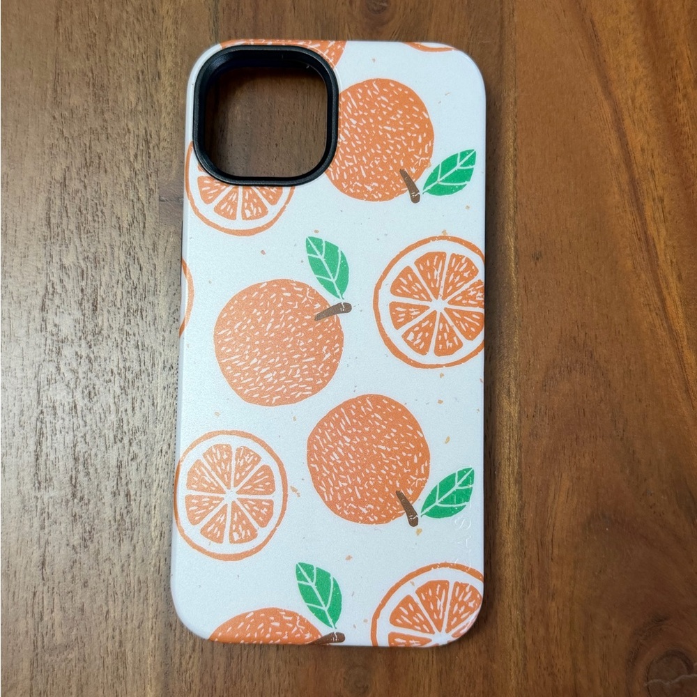 CASELY Bold + MagSafe iPhone 13 phone case - Main Squeeze Orange